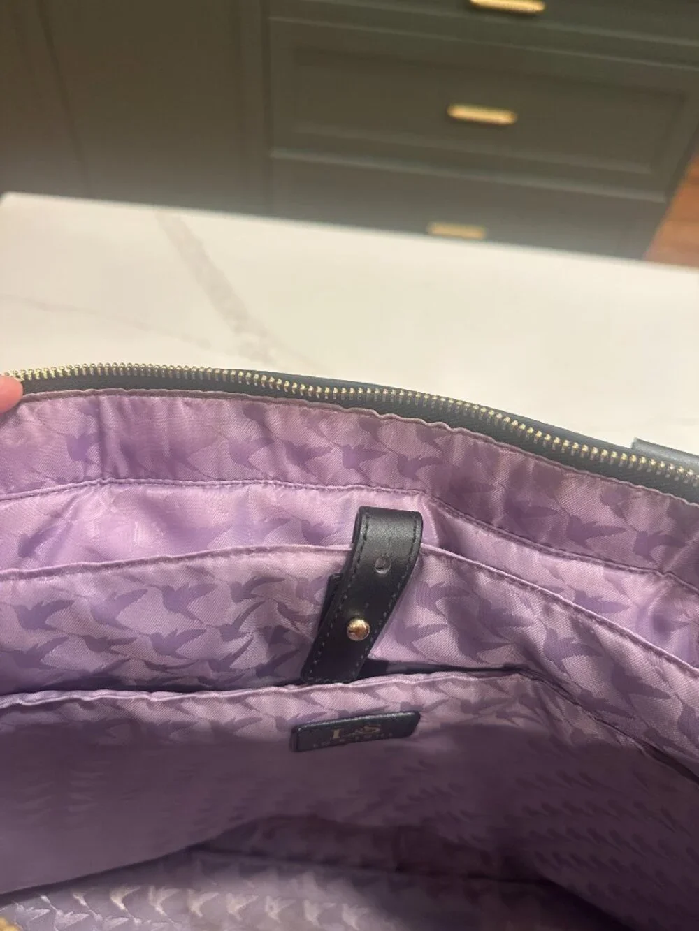 LO&SONS Black Brookline Laptop Bag